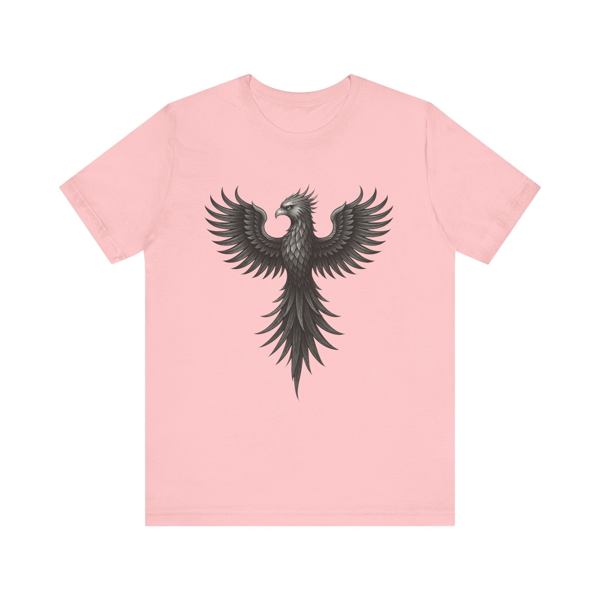 Phoenix Rising Unisex Short Sleeve Tee - Motivational Graphic Shirt